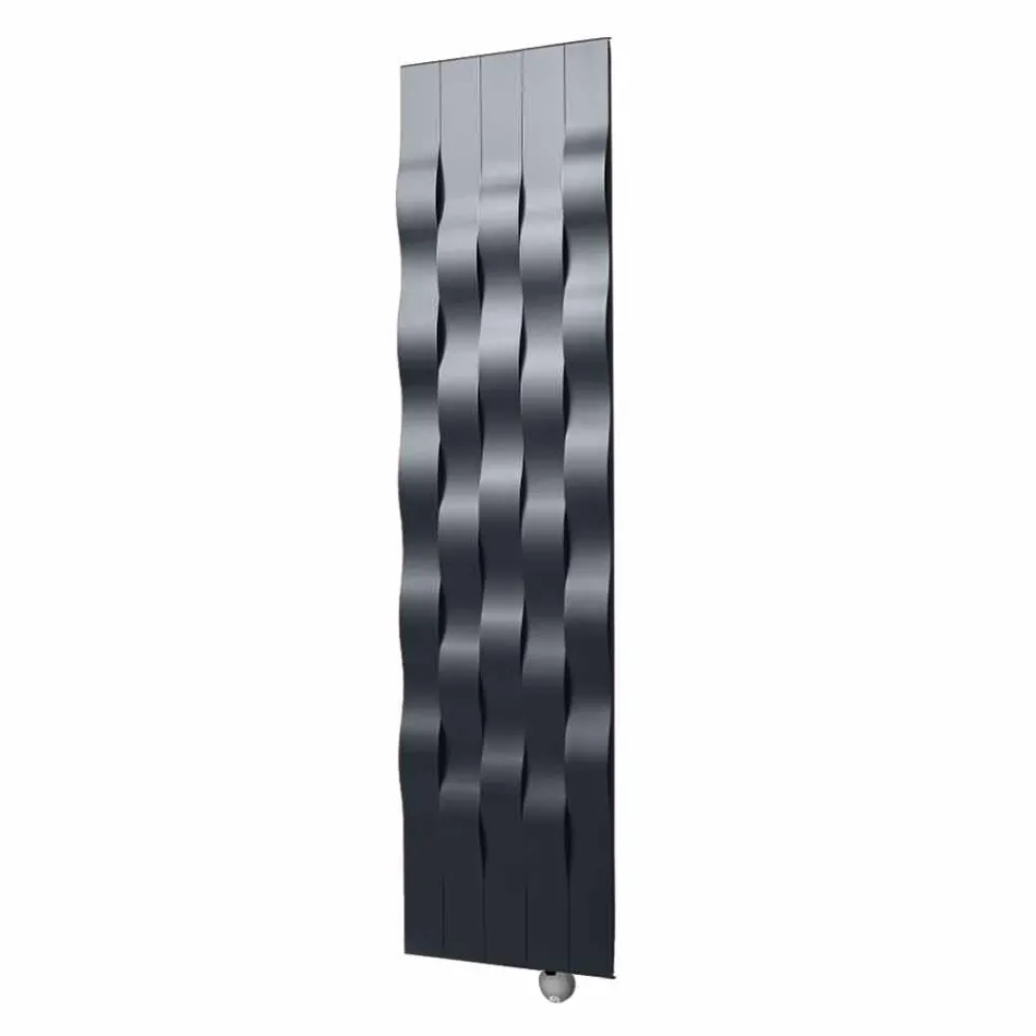 5 Bar Design Steel Electric Radiant Plate up to 1000 Watt - River Viadurini