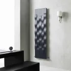 Vertical Design 5 Bar Steel Radiant Plate up to 1003 Watt - River Viadurini