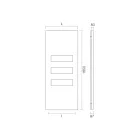 Mixed Carbon Steel Hot Plate Made in Italy - Candied Fruits  Viadurini