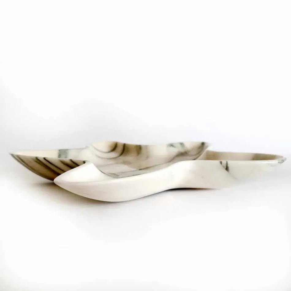 Modern Marble Saucer in the Shape of a Starfish Made in Italy - Ticcio Viadurini