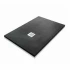 Shower Tray 120x70 Modern Design in Resin Stone Effect Finish - Domio Viadurini