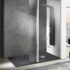 Rectangular Shower Tray 140x90 in Resin Stone Effect Finish - Domio Viadurini