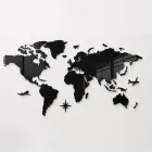 Artemia - 3-Color Plexiglass Wall Map Made in Italy Viadurini