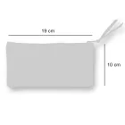 Artistic Hand Printed Clutch Bag, Unique Piece in Cotton, 2 Pieces - Viadurini by Marchi Viadurini