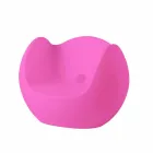 Rocking armchair Round bright Slide Blos made in Italy Viadurini