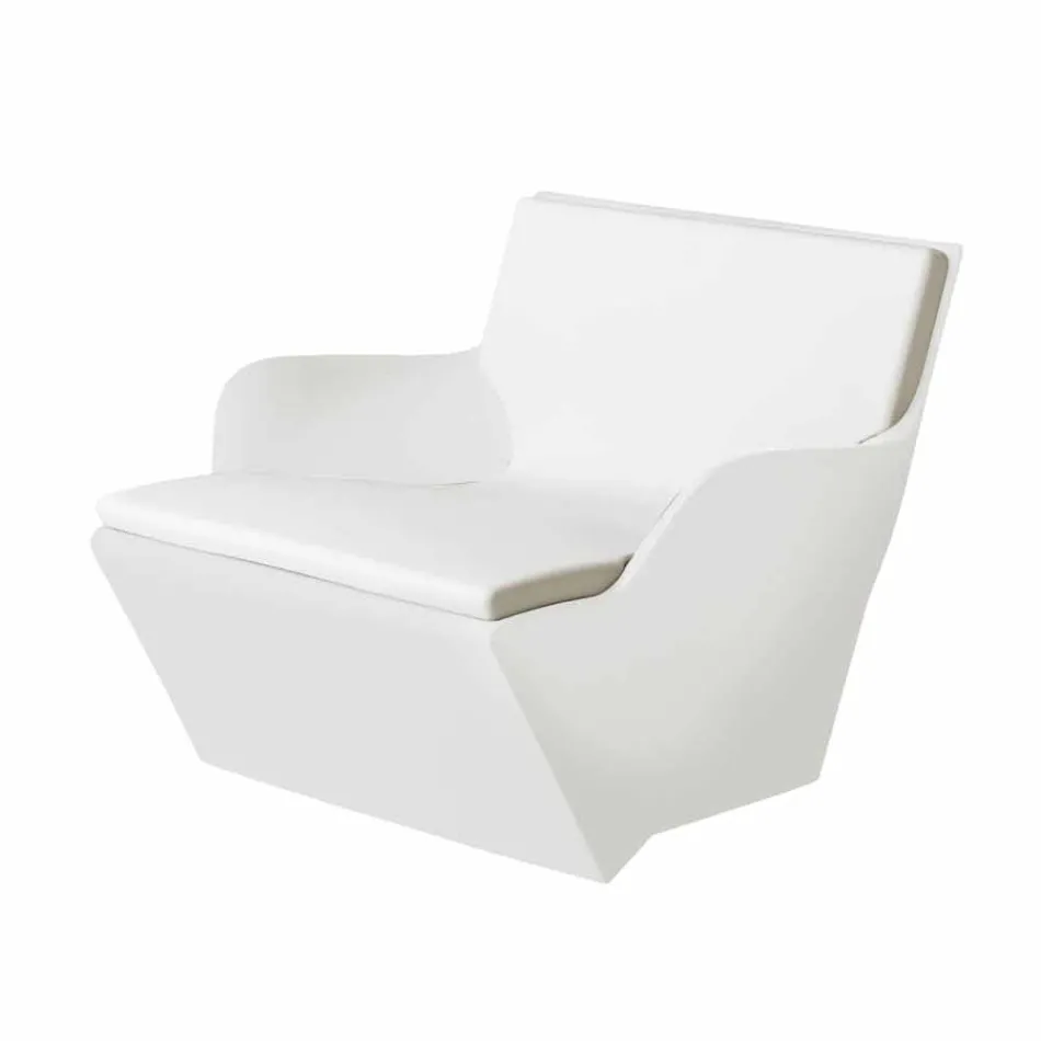 Armchair with armrests Slide Kami Modern design made in Italy Viadurini