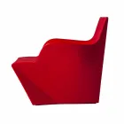 Armchair with armrests Slide Kami Modern design made in Italy Viadurini
