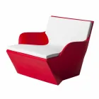 Armchair with armrests Slide Kami Modern design made in Italy Viadurini