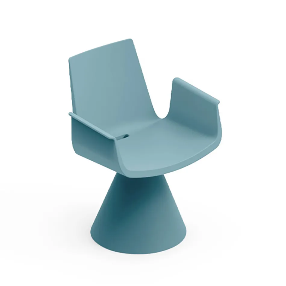 Outdoor Armchair with Polyethylene Armrests - Pool Viadurini