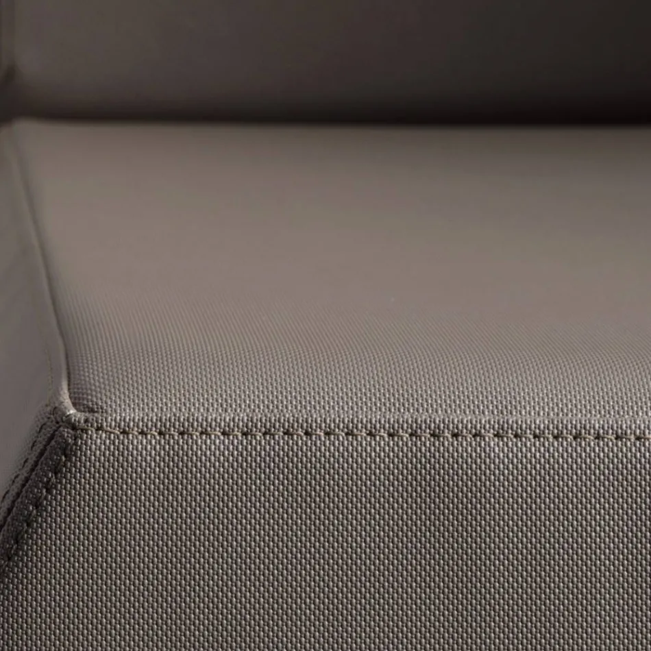 Outdoor Armchair in Polyethylene with Cushion Made in Italy - Chiabotto Viadurini