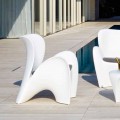 Design Colored Plastic Outdoor or Indoor Armchair - Lily by Myyour