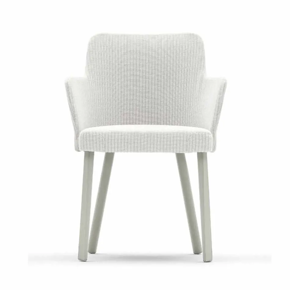 Design Varaschin Emma outdoor armchair in aluminum and fabric Viadurini