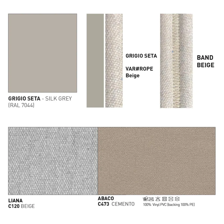 Aluminum Garden Armchair Made in Italy - Emmacross by Varaschin Viadurini