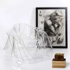 Contemporary plexiglas transparent design armchair Paris, made in Italy Viadurini