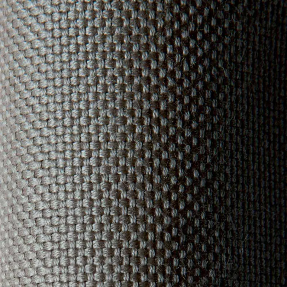 Outdoor Design Armchair in Metal and Fabric Made in Italy - Selia Viadurini