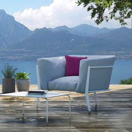 Modern and Made in Italy Design Armchair for Outdoor or Indoor - Carminio1 Viadurini