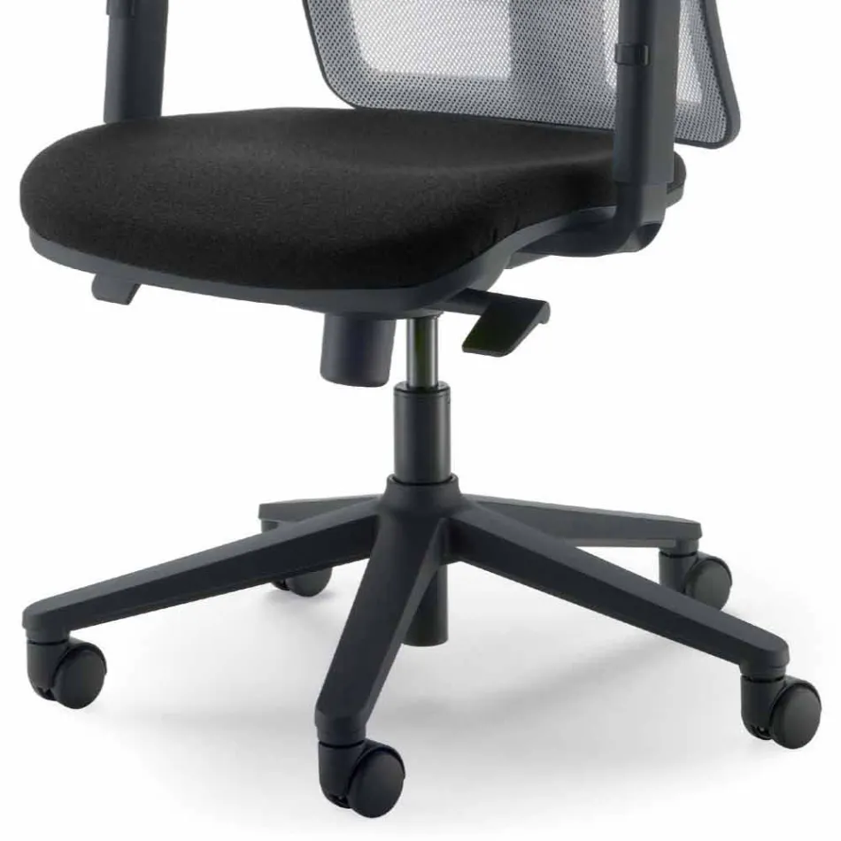 Executive high-back office armchair made in Italy Amelie Viadurini