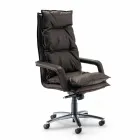 Contemporary executive office armchair in Gemma imitation leather Viadurini