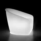 Luminous Outdoor Armchair in Polyethylene with LED Made in Italy - July Viadurini