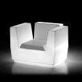 Luminous Outdoor Armchair in Polyethylene Made in Italy - Chiabotto