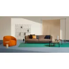 Relax Armchair Modern Design Made in Italy in Colored Fabric - Baloo Viadurini