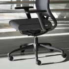 Ecological Swivel Ergonomic Design Office Armchair with Headrest - Meliva Viadurini