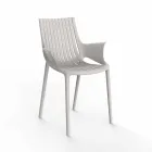 Outdoor Stackable Plastic Dining Armchair 4 Pieces - Ibiza by Vondom Viadurini
