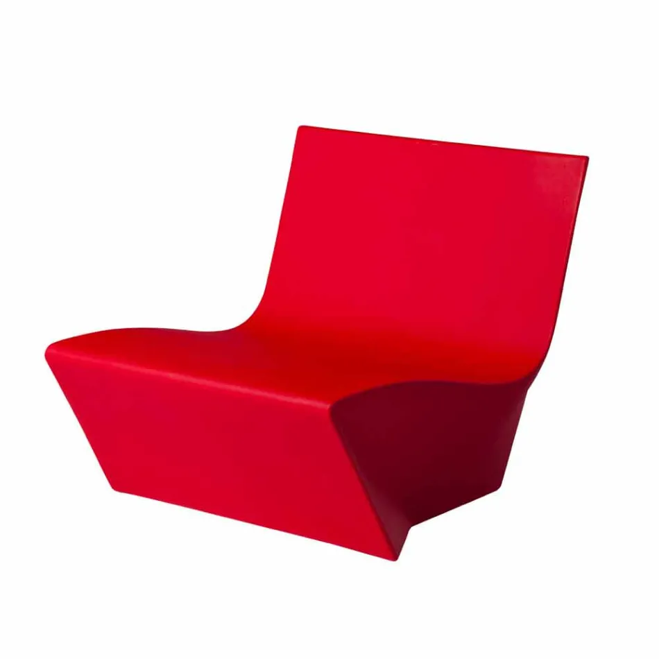 Design lounge armchair Slide Kami Colored Ichi made in Italy Viadurini