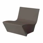 Design lounge armchair Slide Kami Colored Ichi made in Italy Viadurini