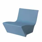 Design lounge armchair Slide Kami Colored Ichi made in Italy Viadurini