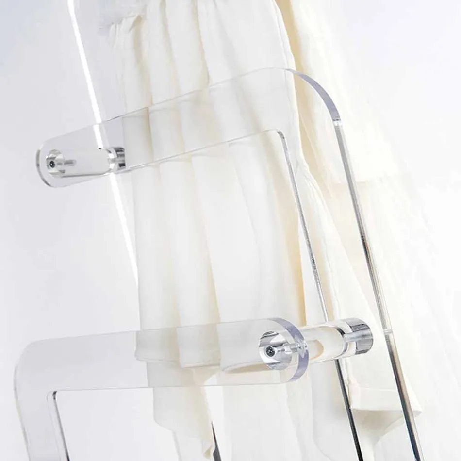 Towel holder in Zaneta PMMA plexiglass Viadurini
