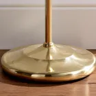 Vintage 3-Arm Floor-Standing Brass Bathroom Towel Holder – Brest Viadurini