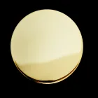 Brass Floor Towel Holder Vintage Style Made in Italy - Umaima Viadurini