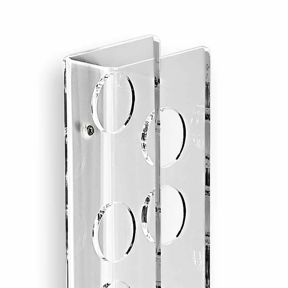 Baby Big L6xH100xP11cm Transparent Bottle Wall Holder Viadurini