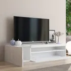 Italian Design Living Room Wooden TV Stand with Open Compartment - Suzana Viadurini