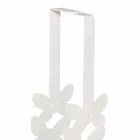 Double Cup Holder in White, Beige or Ivory Iron Made in Italy - Leiden Viadurini