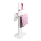 Paper Holder, Towel and Bidet Soap Holder Made in Italy - Pluto Viadurini