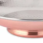 Design Table Fruit Bowl Hand-beaten Copper Centerpiece 28 cm - Terraemare Viadurini