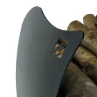 Internal Firewood Holder in Painted Steel Made in Italy - Leopoldo Viadurini