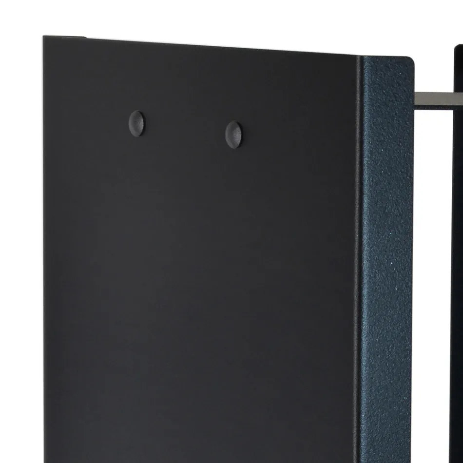 Modern Log Holder in Painted Steel Made in Italy - Patrik Viadurini