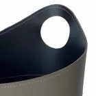 Firewood holder, iron holder and irons for Nicad leather, made in Italy Viadurini