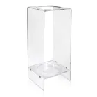 Umbrella Stand for Entrance in White or Transparent Plexiglass - Navel Viadurini