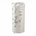 Design Umbrella Stand with Iron Leaves Silhouettes Made in Italy - Piumotto