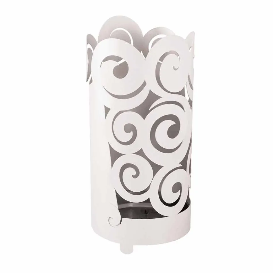 Umbrella stand of Modern Design in Colored Iron Made in Italy - Astolfo Viadurini