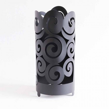 Umbrella stand of Modern Design in Colored Iron Made in Italy - Astolfo Viadurini