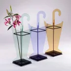 Modern Design Umbrella Stand in Methacrylate Colarato Made in Italy - Daddy Viadurini