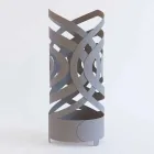 Umbrella stand of Modern Design in Colored Iron Made in Italy - Olfeo Viadurini