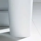 Umbrella stand in regenerated leather of Pluvia handmade design Viadurini