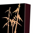 Umbrella Stand in Dark or White Wood with Modern Design Decorations - Cannabambu Viadurini