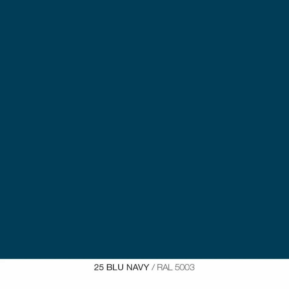 Umbrella Stand in Colored Metal and Concrete of Modern Italian Design - Rachid Viadurini